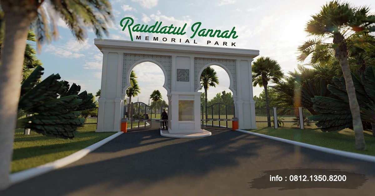 Gerbang Utama Raudlatul Jannah Memorial Park