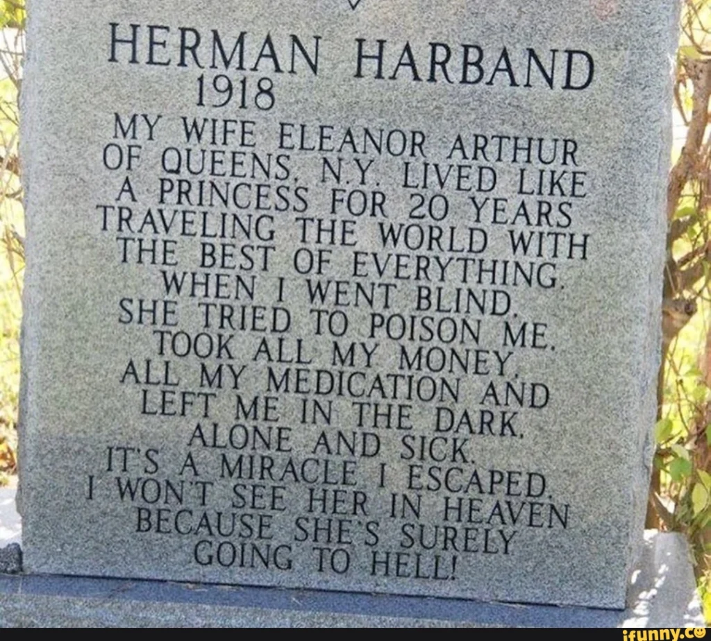 Batu Nisan Herman Harband
